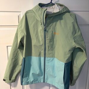 Cotopaxi Women’s rain jacket. Size L. Worn once. Gorgeous spring color palette.